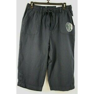 Karen Scott Below The Knee Comfort Waist Skimmers Color Navy Various Sizes